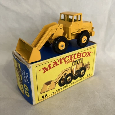 £45 • Buy 1960s.Matchbox Lesney 69 Hatra Tractor Shovel,Mint In Box,all Original.