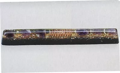 Orgone Energy EMF Protection Laptop Rods W/ Copper Coiled Crystal Black Sun Base • $32.95