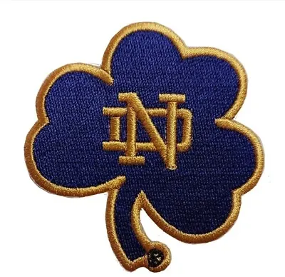 Notre Dame Fighting Irish Embroidered 2.5  Iron On Patch • $3.30