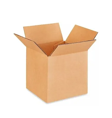 10x10x10 Shipping Boxes 5 Pack Cube U-Line Corrugated Boxes 200LB Test • $21.99