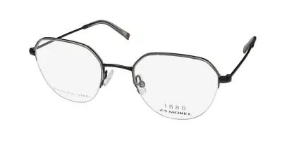 New Marius Morel 1880 60051m Eyeglass Frame France Black Gn01 Designer Mens • $49.95