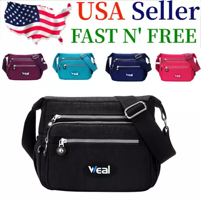 Waterproof Messenger Cross Body Ladies Handbag Bag Shoulder Bag Womens Purse  • $13.99