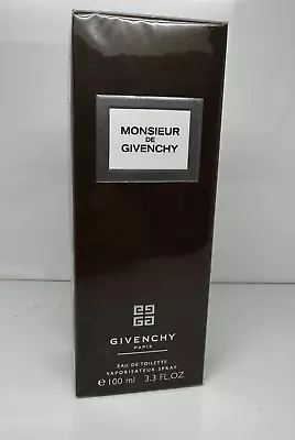 Monsieur De Givenchy 3.3 3.4 Oz 100ml Eau De Toilette Spray For Men • $85.95
