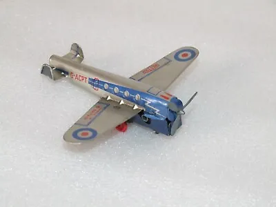 Mettoy Clockwork Tinplate Aeroplane Monoplane G-ACPT • £30