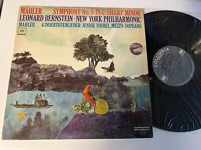 Jennie Tourel/Leonard Bernstein 2 LP Mahler Columbia Mono-M2L 298 SEALED • $25