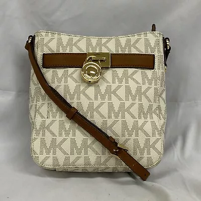 Auth Michael Kors Shoulder Bag Hamilton MK Signature 35H6GHXC3B Japan230919 • $56.98