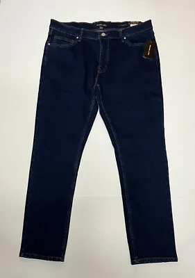 Michael Kors Mens Denim Jeans 34x30 Parker Slim Fit Dark Wash Straight • $29