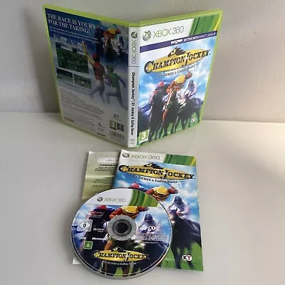 Champion Jockey: G1 Jockey & Gallop Racer ~ XBox 360 (Good Condition) COMPLETE • £11.99