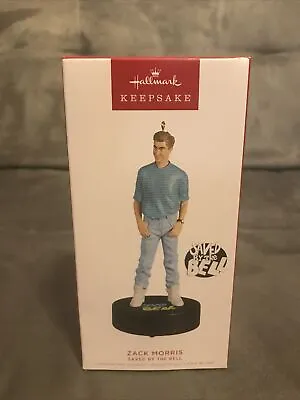 Hallmark Christmas Ornament 2022 ZACK MORRIS Saved By The Bell MAGIC Sound H20 • $9.73