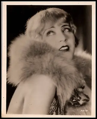 Hollywood Beauty MAE MURRAY PORTRAIT PRE-CODE GOWN GLAMOUR 1920s ORIG Photo 653 • $134.99