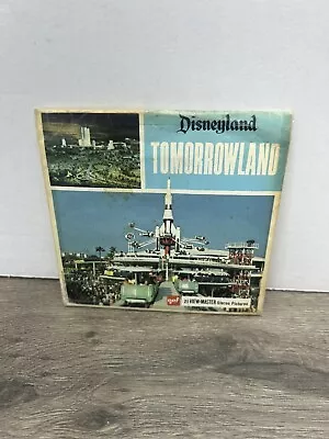 Disneyland Tomorrowland Peoplemover Vintage View-Master 3 Reel Packet Set A179 • $24.95