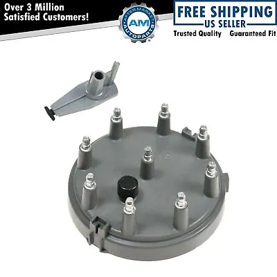 Distributor Cap And Rotor Kit Set For 84-97 Ford Lincoln Mercury V8 5.0 5.8 7.5 • $25.99