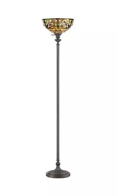 £377.99 • Buy  Callaghan Court  Glass Flower Design Floor Lamp