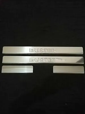 2018Up Dacia Duster Chrome Door Sill Scratch Guard 4door Stainless Steel • $34.50