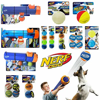 £9.99 • Buy Nerf Dog Toys Tennis Ball Blasters Launchers Reload Balls Accessories 2  & 2.5 