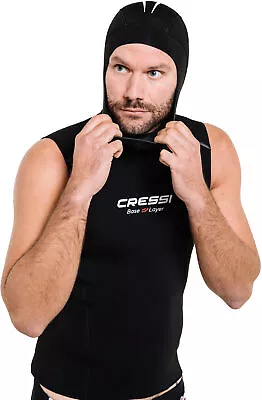 Cressi Base Layer Hood Vest 2.5/5mm Man • $119.95