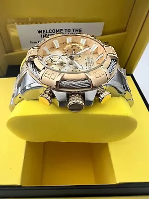 INVICTA BOLT Two-Tone Men's Chronograph 51 Mm Watch - 25864 New With Tags • $79
