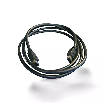 6ft Firewire Cable 6 Pin To 6 Pin - Black • $5.45