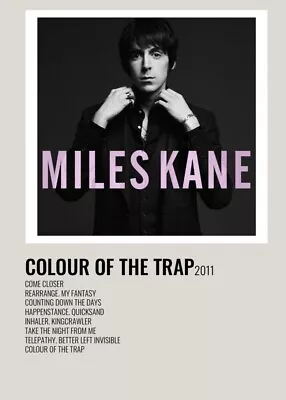 Miles Kane A3 Sized Music Poster! 💥 • £5.89