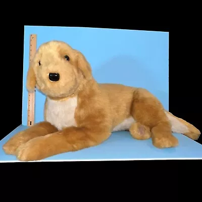 DITZ Designs Golden Retriever Puppy Dog 24” Plush Animal Realistic The Hen House • $69.95