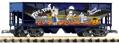 PIKO #38927 Halloween Moonlit Monsters Hopper (G-Scale) Limited Edition 2021 • $90