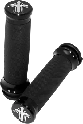 Carl Brouhard Designs - CRINB - Cross Style Grips Black • $44.99