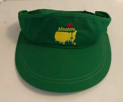 Vintage Masters PGA Golf Green Visor - American Needle Adjustable Strapback Hat • $31.54