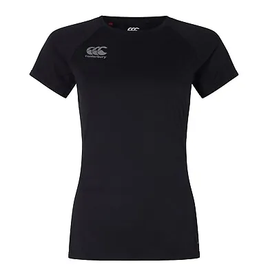 Ladies Canterbury Stylish Sportswear Rugby Training T Shirts Sizes From 8 To 18 • £16.55
