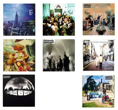 MINIATURE 1/12th Non Playable VINYL RECORD ALBUMS - OASIS - VARIOUS TITLES • £2.50
