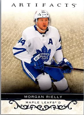 2021-22 Upper Deck Artifacts #100 Morgan Rielly • $1.25