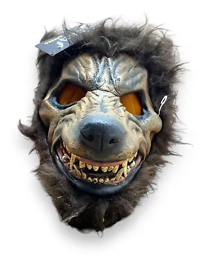 Werewolf Mask Spirit Halloween Brown Werewolf Mask Adult Size • $37.98