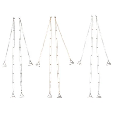 £4.87 • Buy 1 Pair Diamante Bra Straps Shoulder Strap Lingerie Belt Party Dress Decor