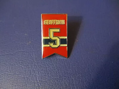 NHL Montreal Canadiens Boom Boom Geoffrion Retirement Banner Lapel Pin * B3 • $9.99