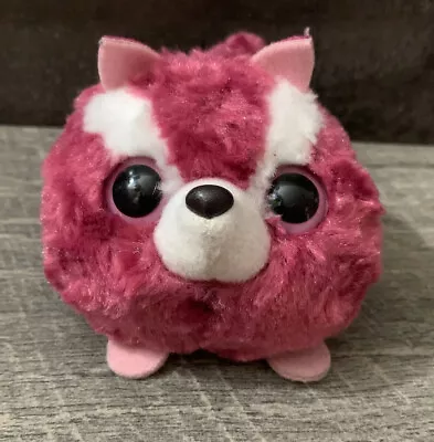 YOO HOO And Friends Pink-ish BABY FOX LEMUR Plush Stuffed Animal Big Eyes • £15.19