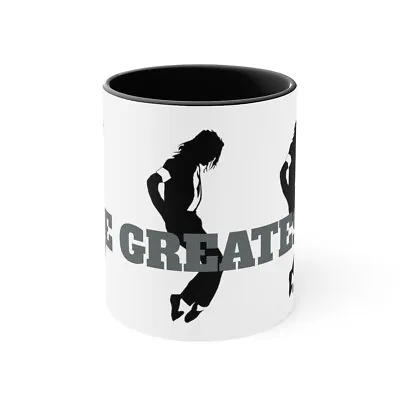 Michael Jackson Silhouette Featuring  The Greatest    Coffee Mug 11oz • $15