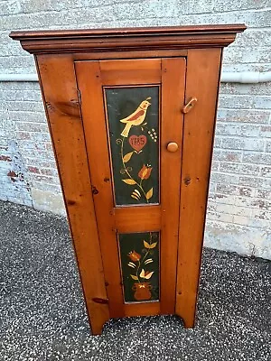 Bucks County Cabinet Made Stephen Von Hohen Style Pine Painted Cupboard • $545