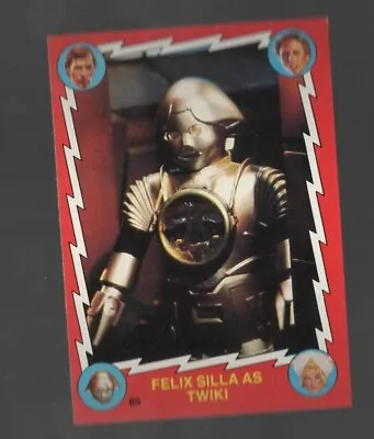 1979 Topps Buck Rogers In The 25th Century Card #86 FELIX SILLA AS TWIKI • $8.35