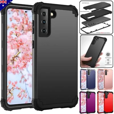 For Samsung S24 S23 S22 S21FE Ultra S10 S9 Plus Case Shockproof Heavy Duty Cover • $13.49