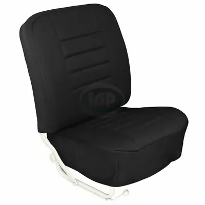 Front & Rear Seat Cover Set - Neoprene Black - Fits Type-1 Sedan 1958-67 • $187.95