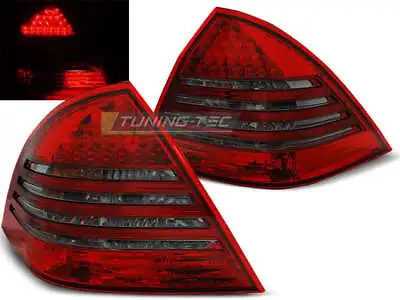 Tail Lights For Mercedes C-CLASS W203 Sedan 00-03 Red Smoke LED WW FreeShip US 6 • $268.97