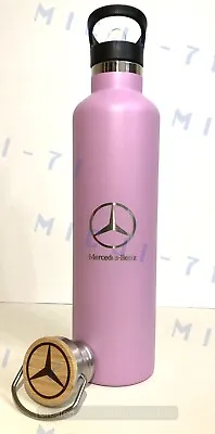 Mercedes Benz Stainless Steel Thermal Mug Tumbler Cup Travel Sport 40oz Two Caps • $44.99