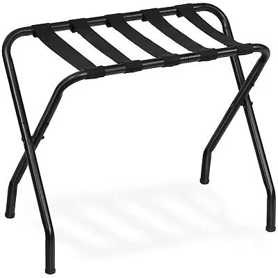 Luggage Rack Metal Foldable Suitcase Stand For Guest Room Holds Up To 100 L... • $28.96