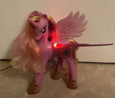 My Little Pony 2011 Princess Cadance Talking Wedding Lights And Sounds (WORKS)! • $12.88