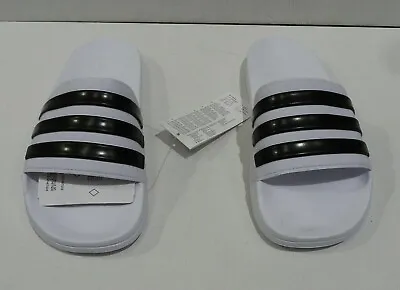 $39.99 • Buy Adidas Men's Adilette Slide Sandal, White/Core Black/Footwear White, 7 US (7 AU)
