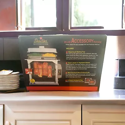 Ronco Showtime Oven Deluxe Accessory Package Rotisserie Kit Open Box W/ Extras • $32