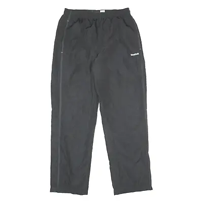 REEBOK Mens Track Pants Green Straight S W26 L29 • £5.99
