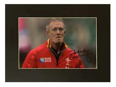 Signed Rob Howley Photo Display - Wales Rugby Icon +COA • £39.99