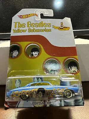 Hot Wheels The Beatles Yellow Submarine Car • $6