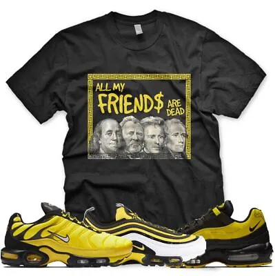 New PRESIDENTS T Shirt For N Air Max Plus 97 95 Frequency Pack Black Yellow • $24.29