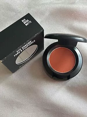 MAC Pressed Powder Eye Shadow RED BRICK MATTE Orange Red .05oz/1.5g • $15.78